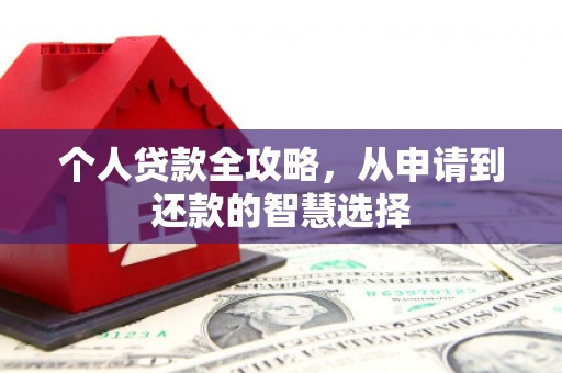 盐山个人贷款全攻略，从申请到还款的智慧选择