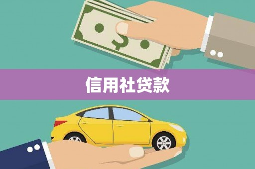 屏南信用社贷款