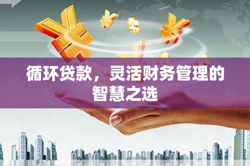 长安循环贷款，灵活财务管理的智慧之选