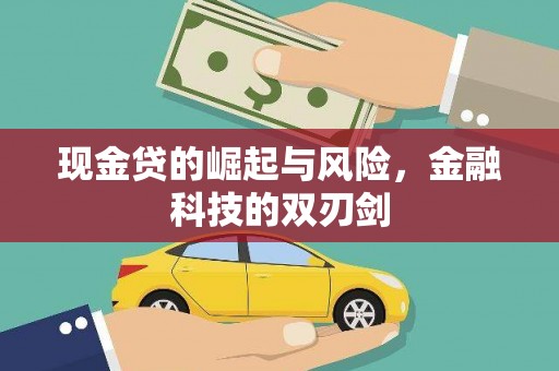 七星现金贷的崛起与风险，金融科技的双刃剑