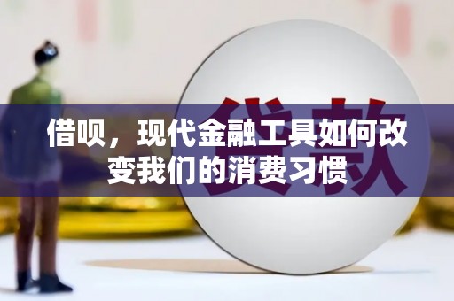 赵县借呗，现代金融工具如何改变我们的消费习惯