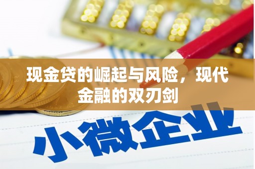 荷塘现金贷的崛起与风险，现代金融的双刃剑