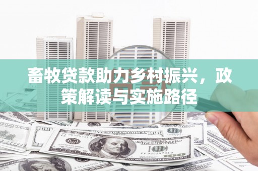 南化畜牧贷款助力乡村振兴，政策解读与实施路径