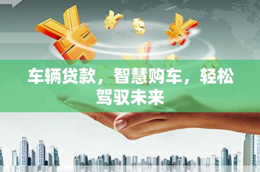 北海新区车辆贷款，智慧购车，轻松驾驭未来