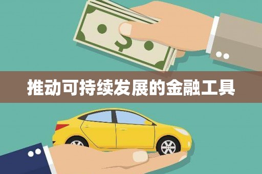 马关推动可持续发展的金融工具
