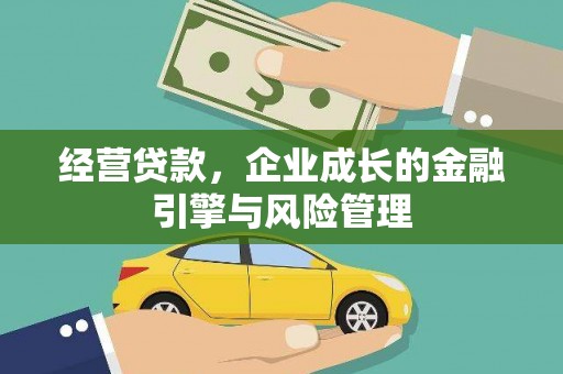 阜城经营贷款，企业成长的金融引擎与风险管理