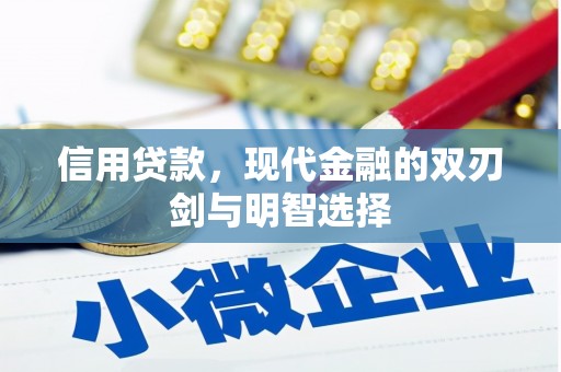 丹徒信用贷款，现代金融的双刃剑与明智选择